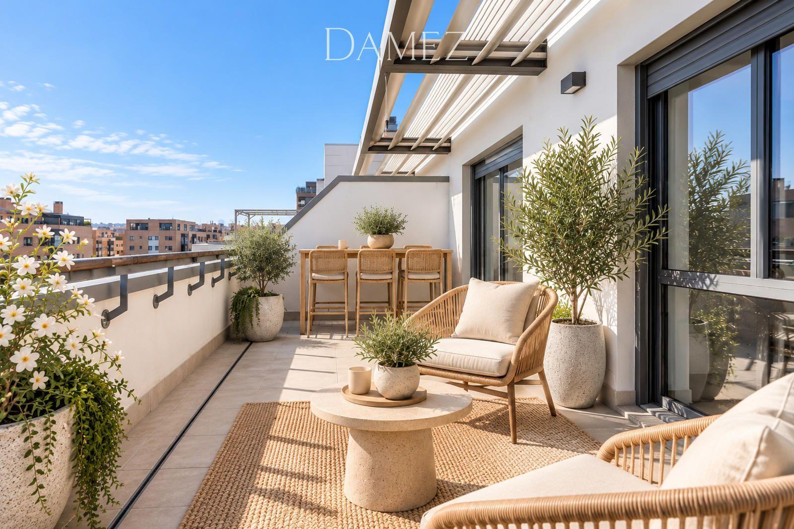 Ático con terraza en Sanchinarro